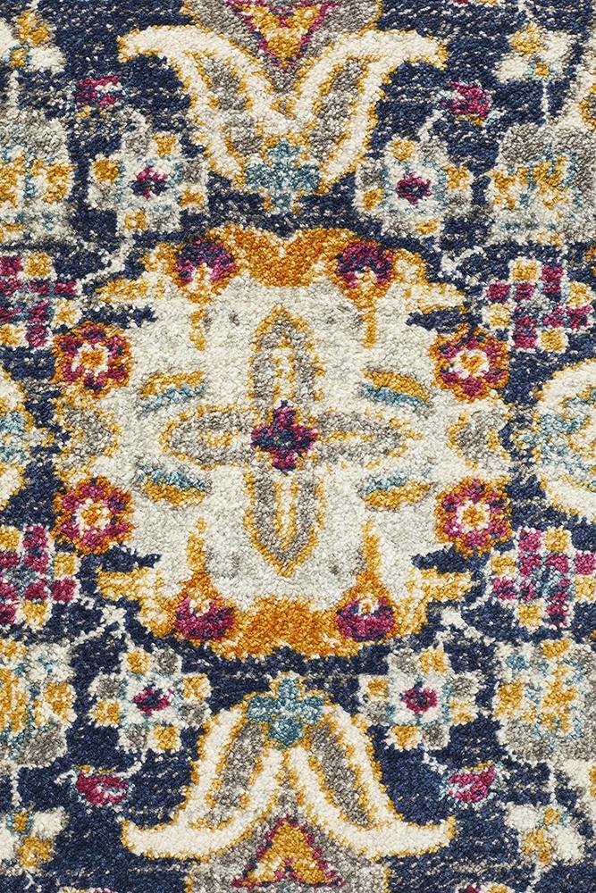 Babil Akkad Bohemian White Rug - Floorsome - MODERN - BLN - 202 - WHT - 230X160 - MODERN