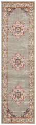 Babil Badra Bohemian Grey Rug - Floorsome - MODERN - BLN - 211 - GREY - 300X80 - MODERN