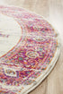 Babil Badra Bohemian Pink Round Rug - Floorsome - MODERN - BLN - 211 - PINK - 150X150 - MODERN