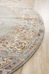 Babil Badra Bohemian Round Rug - Floorsome - MODERN - BLN - 211 - GREY - 150X150 - MODERN