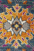 Babil Basra Bohemian Blue Round Rug - Floorsome - MODERN