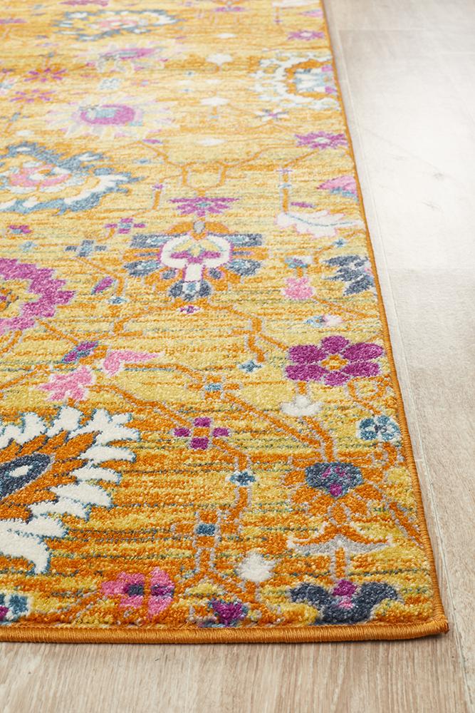 Babil Basra Bohemian Rust Rug - Floorsome - MODERN - BLN - 210 - RUST - 230X160 - MODERN
