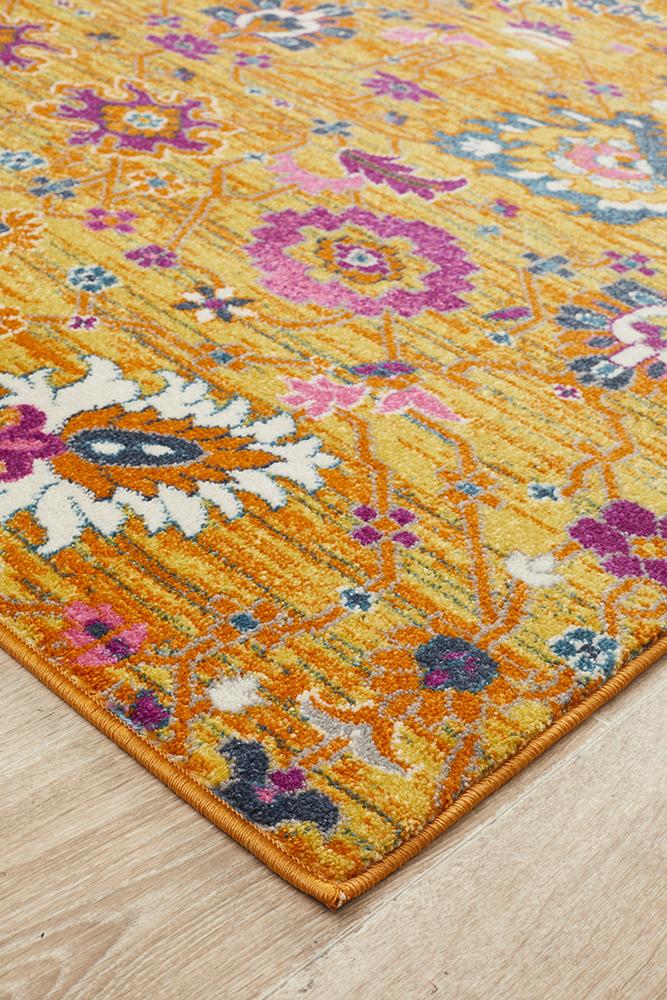 Babil Basra Bohemian Rust Rug - Floorsome - MODERN - BLN - 210 - RUST - 230X160 - MODERN