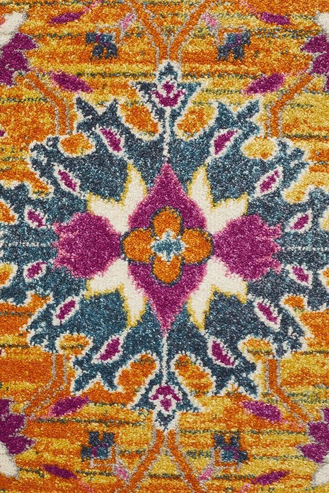Babil Basra Bohemian Rust Rug - Floorsome - MODERN - BLN - 210 - RUST - 230X160 - MODERN