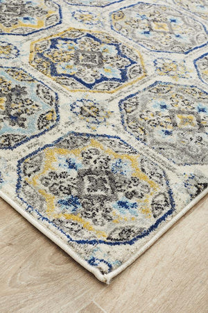 Babil Eshnunna Bohemian Runner Rug - Floorsome - MODERN