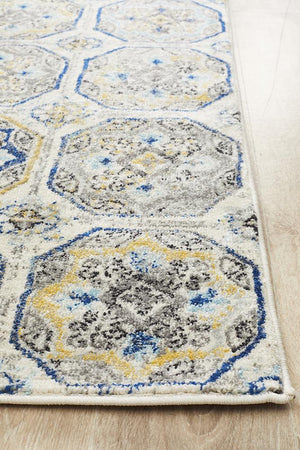 Babil Eshnunna Bohemian Runner Rug - Floorsome - MODERN