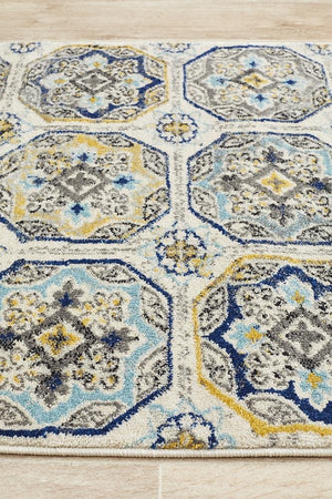 Babil Eshnunna Bohemian Runner Rug - Floorsome - MODERN