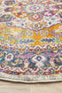 Babil Harran Bohemian Multi Round Rug - Floorsome - MODERN - BLN - 207 - MULT - 150X150 - MODERN