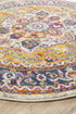Babil Harran Bohemian Multi Round Rug - Floorsome - MODERN - BLN - 207 - MULT - 150X150 - MODERN