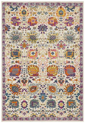 Babil Nuzi Bohemian Multi Rug - Floorsome - MODERN