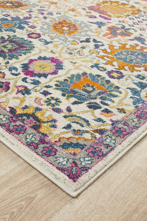 Babil Nuzi Bohemian Multi Rug - Floorsome - MODERN