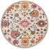 Babil Samarra Bohemian Multi Round Rug - Floorsome - MODERN - BLN - 208 - MULT - 150X150 - MODERN