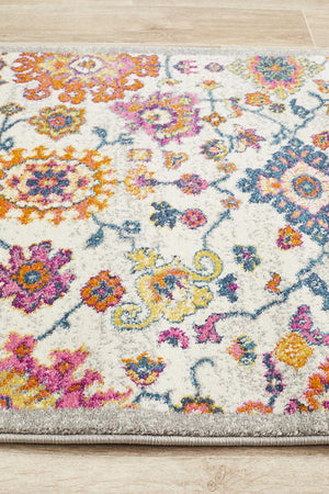 Babil Samarra Bohemian Runner Rug - Floorsome - MODERN