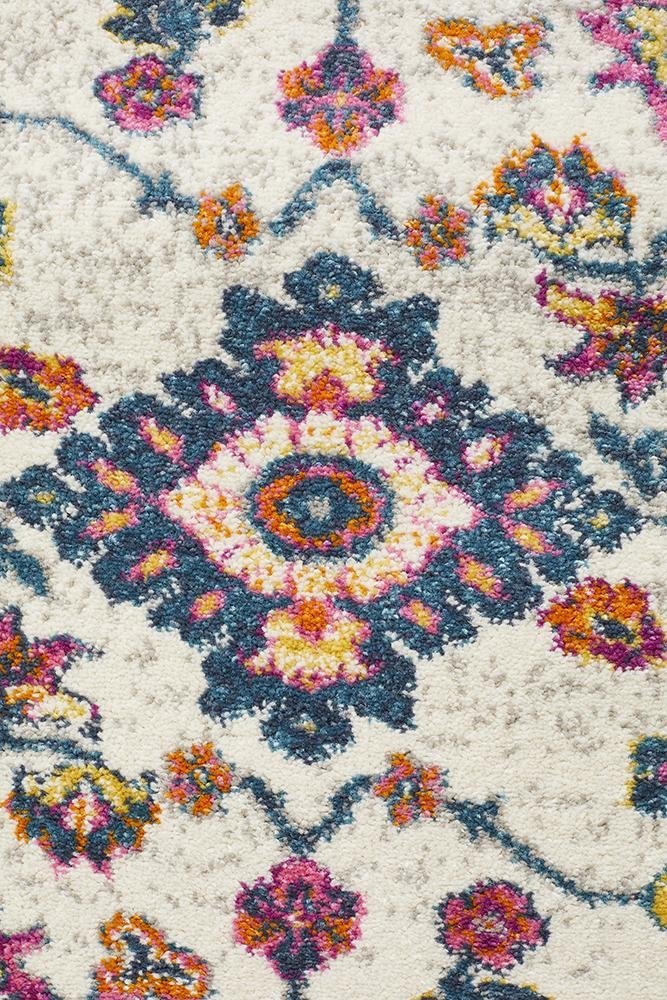 Babil Samarra Bohemian Runner Rug - Floorsome - MODERN - BLN - 208 - MULT - 300X80 - MODERN