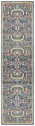 Babil Seleucia Bohemian Navy Runner Rug - Floorsome - MODERN - BLN - 209 - NAVY - 300X80 - MODERN