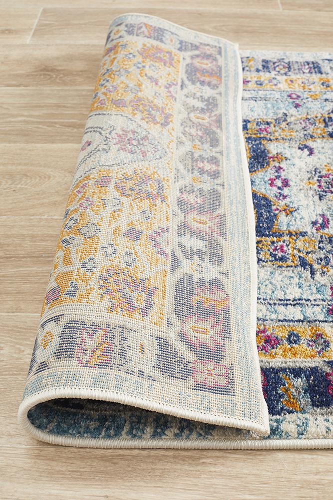 Babil Uruk Bohemian Rust Runner Rug - Floorsome - MODERN - BLN - 201 - RUST - 300X80 - MODERN