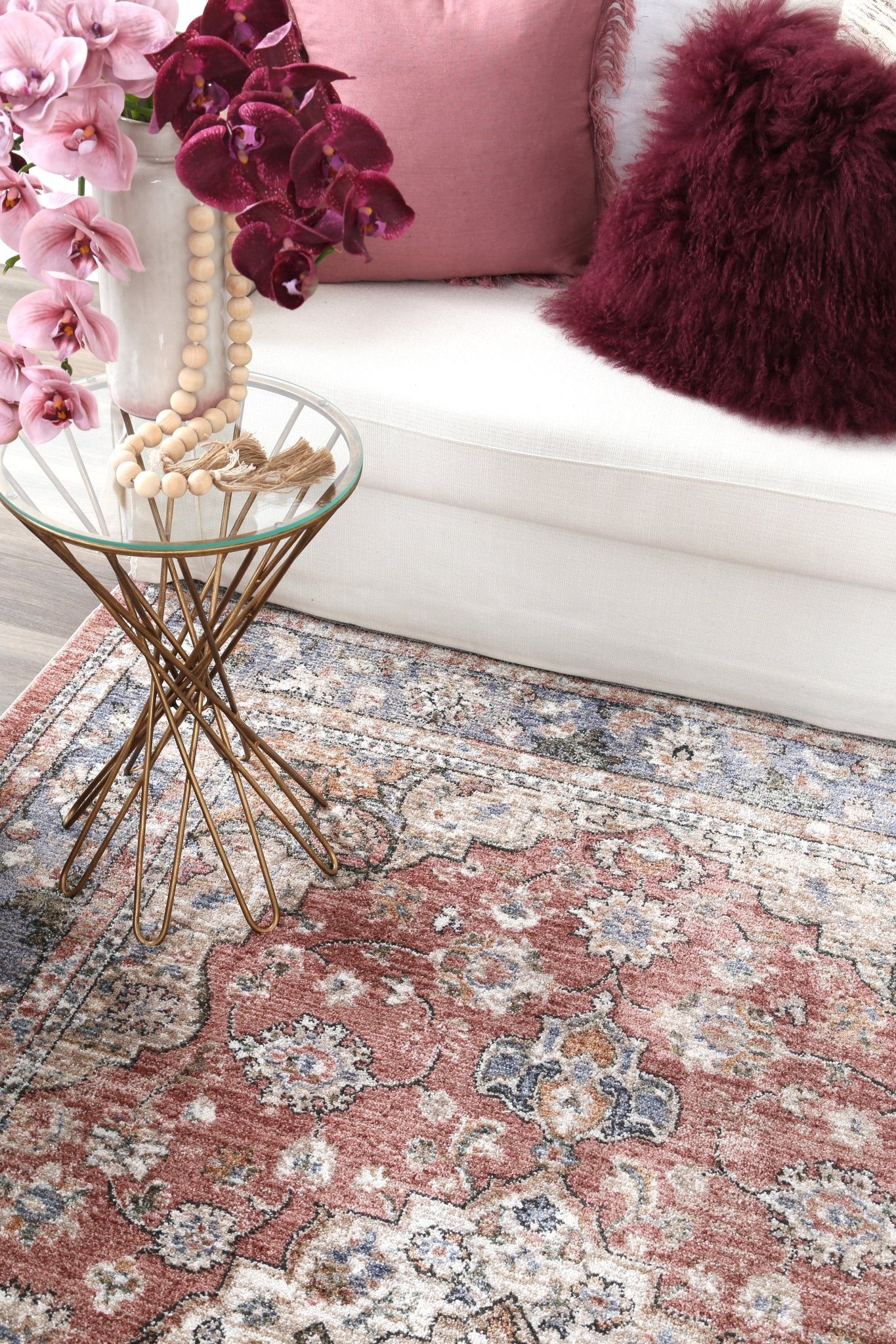 Baile Overlea Vintage Inspired Rug - Floorsome - Area Rug - BALT120B03 - Area Rug
