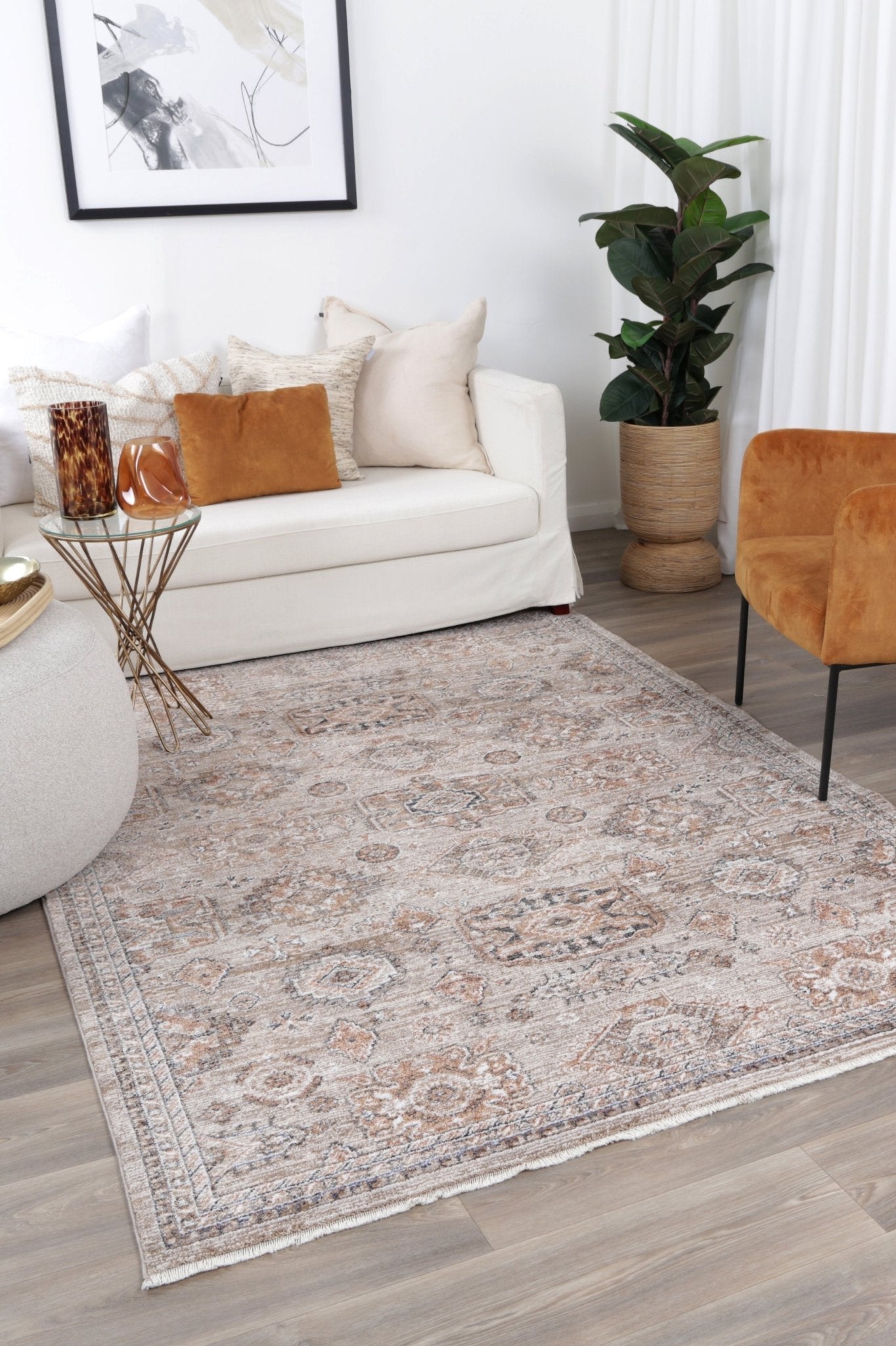 Baile Upton Vintage Inspired Rug - Floorsome - Area Rug - BALT120B15 - Area Rug