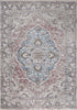 Baltimore Arlington Medallion Transitional Rose Rug - Floorsome - Area Rug - BALT200B06 - Area Rug