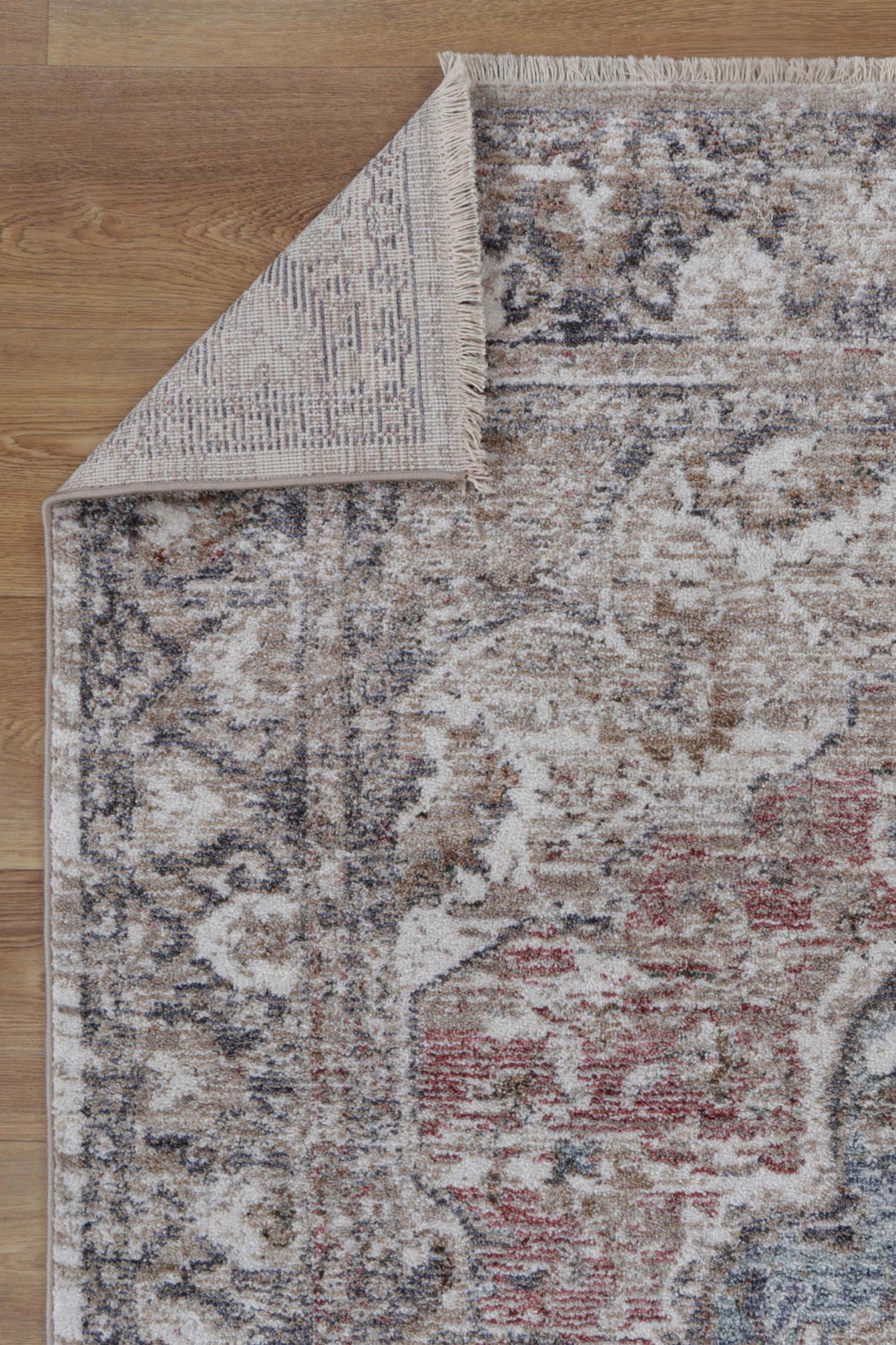 Baltimore Arlington Medallion Transitional Rose Rug - Floorsome - Area Rug - BALT200B06 - Area Rug