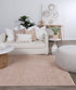 Baltimore Chobi Peach Rug - Floorsome - Area Rug - BALT803PEAC - Area Rug