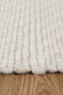 Basalt Ivory Wool Blend Textured Rug - IVOR - Floorsome - Area Rug - BASA155IVOR - Area Rug