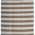 Beige & White Stripes Foldable Waterproof Large Camping Mat - Floorsome - Camping Mat - PLRCRMBRT270360 - Camping Mat