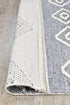 Bengal Grey Handmade Wool and Viscose Rug - Floorsome - FLATWEAVE