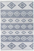 Bengal Grey Handmade Wool and Viscose Rug - Floorsome - FLATWEAVE