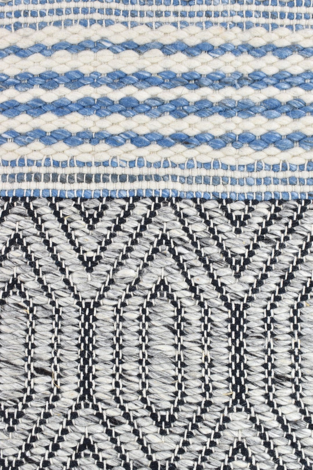 Berber Blue Flatweave Rug - Floorsome - FLATWEAVE - DAKOTA - DK - 04 - 160X230 - FLATWEAVE