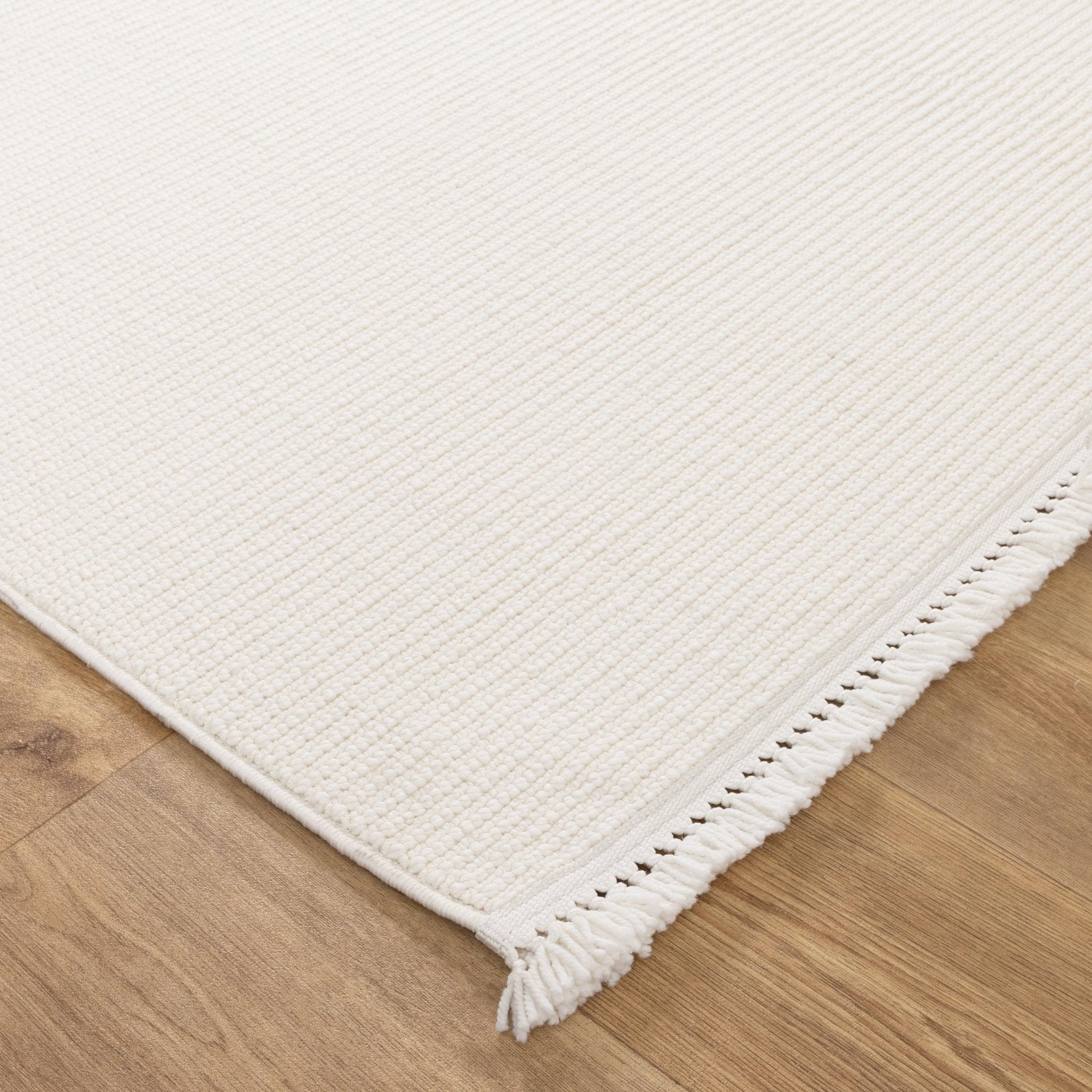 Berno Ivory Loop Rug - Floorsome - Area Rug - BERN160B001 - Area Rug