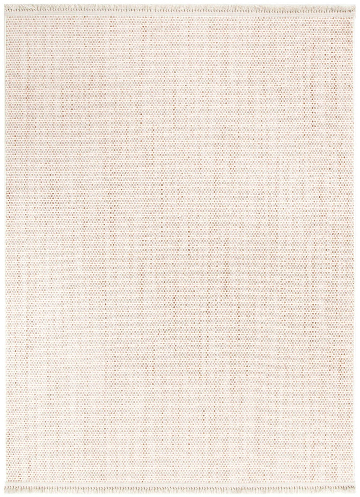 Berno Ivory Pink Loop Rug | Polyester | Free Shipping | Floorsome