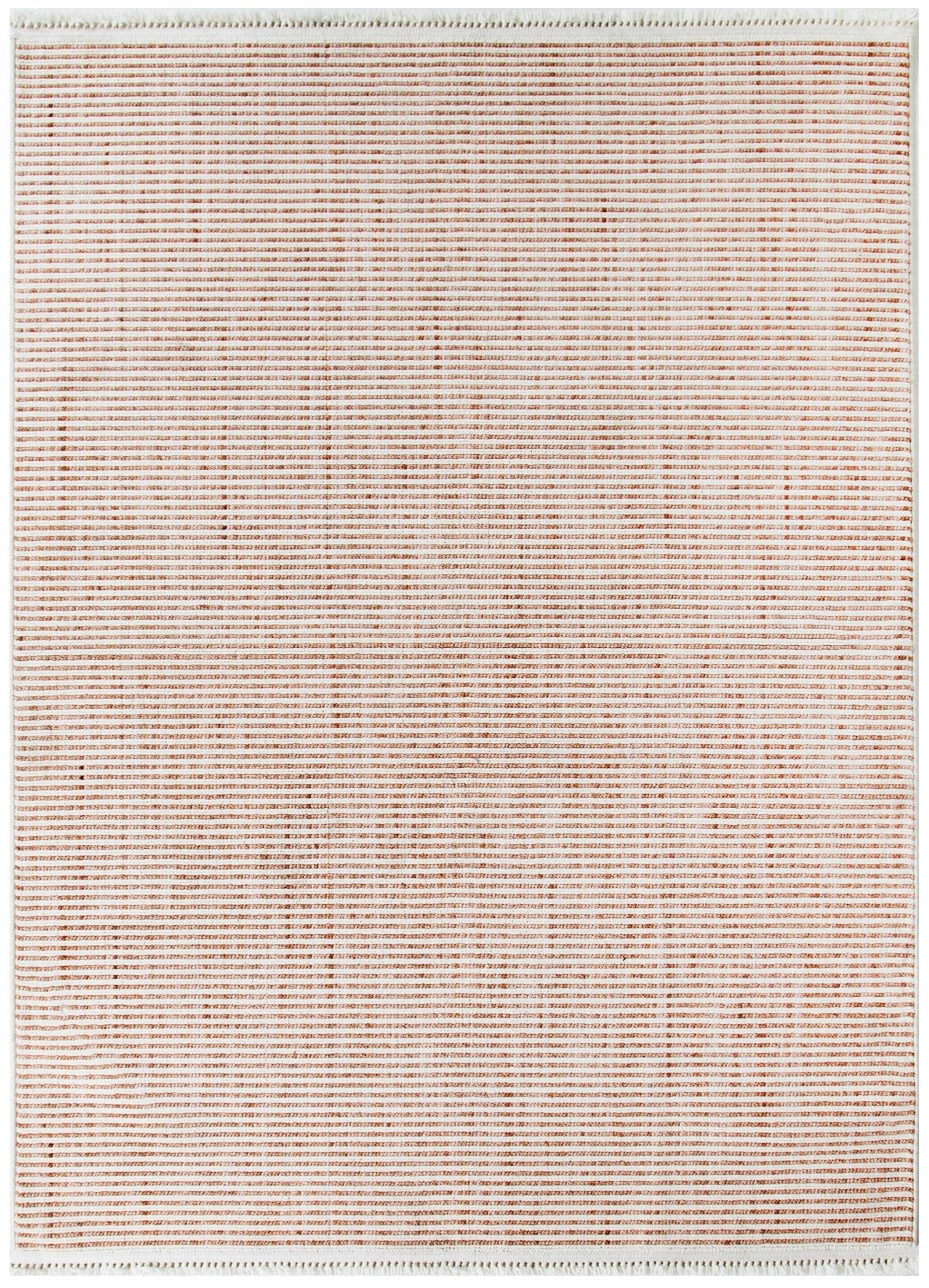 Berno Pink Ivory Loop Stripes Rug - Floorsome - Area Rug - BERN160B002 - Area Rug