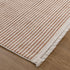 Berno Pink Ivory Loop Stripes Rug - Floorsome - Area Rug - BERN160B002 - Area Rug