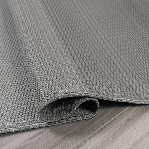 Big Sur Ash Modern Recycled Plastic Outdoor Rug - Floorsome - Modern - PLRASHBIG120179 - Modern