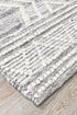 Bihar Natural Handmade Wool and Viscose Rug - Floorsome - FLATWEAVE - DENUB - BEIGE - 160X230 - FLATWEAVE