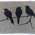 Birds on Branch Black 100% Coir Thick Door Mat - Floorsome - Door Mat - DMBRDBRNBLK4575 - Door Mat