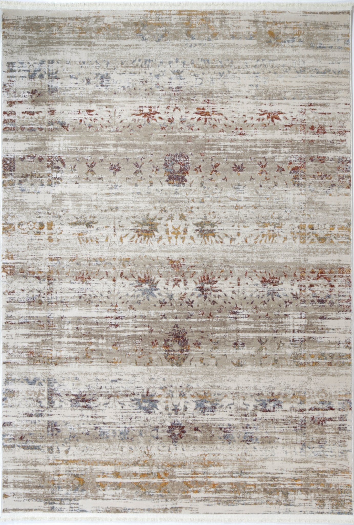Bohemian Paradise Classic Beige Multi Rug - Pattern 02 - Floorsome - Rug - BOHE16002BMUL - Rug