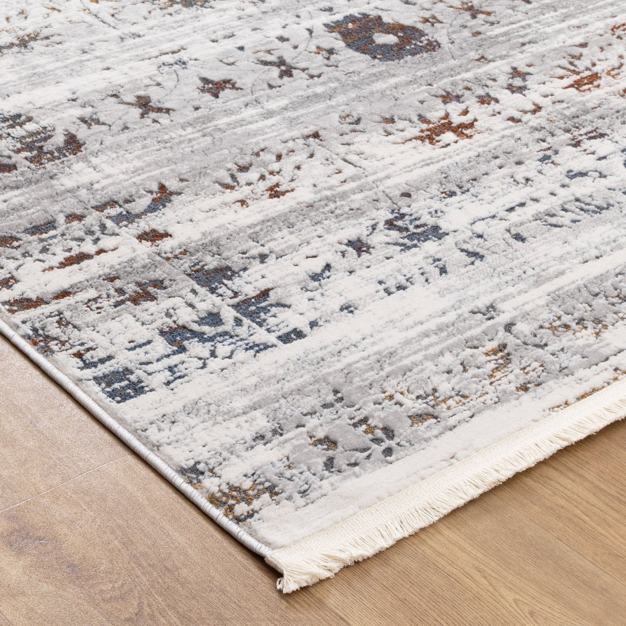Bohemian Paradise Classic Grey Multi Rug - Pattern 02 - Floorsome - Rug - BOHE16002GMUL - Rug