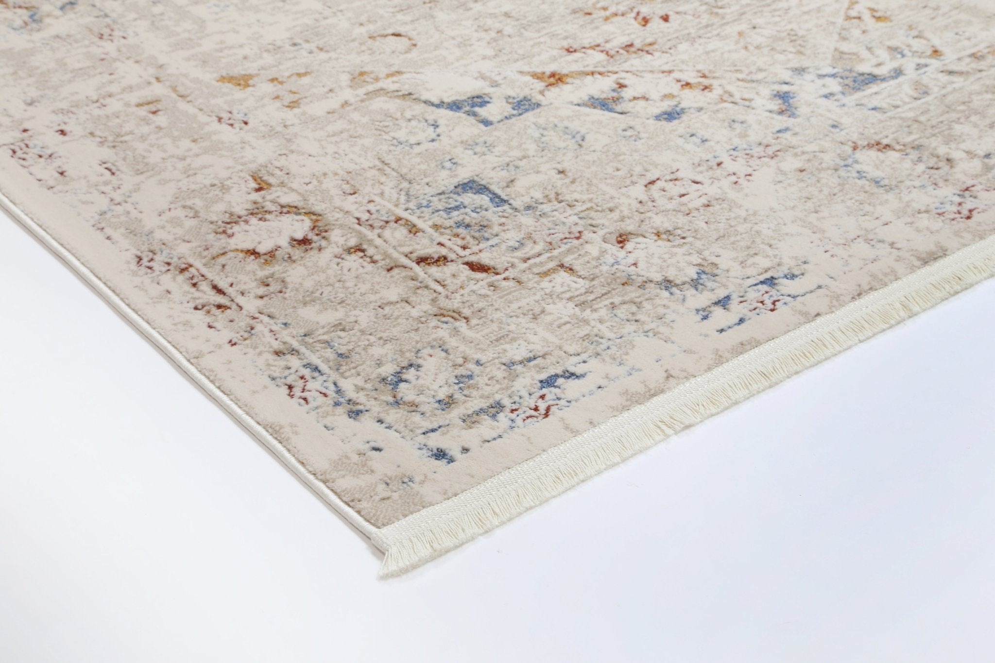 Bohemian Paradise Classic Vintage Beige Multi Rug - Pattern 09 - Floorsome - Rug - BOHE16009BMUL - Rug