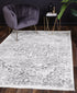 Bohemian Paradise Classic Vintage Grey Rug - Pattern 09 - Floorsome - Rug - BOHE16009GREY - Rug