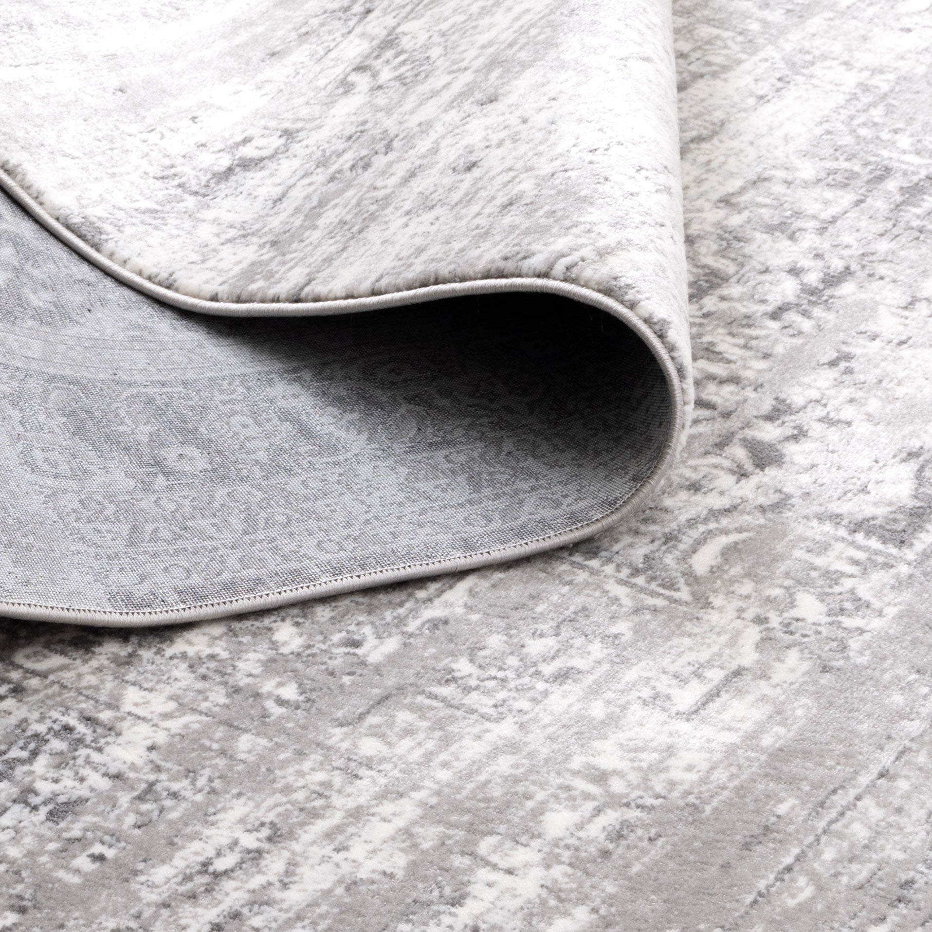 Bohemian Paradise Medalion Grey Rug - Pattern 06 - Floorsome - Rug - BOHE16006GREY - Rug