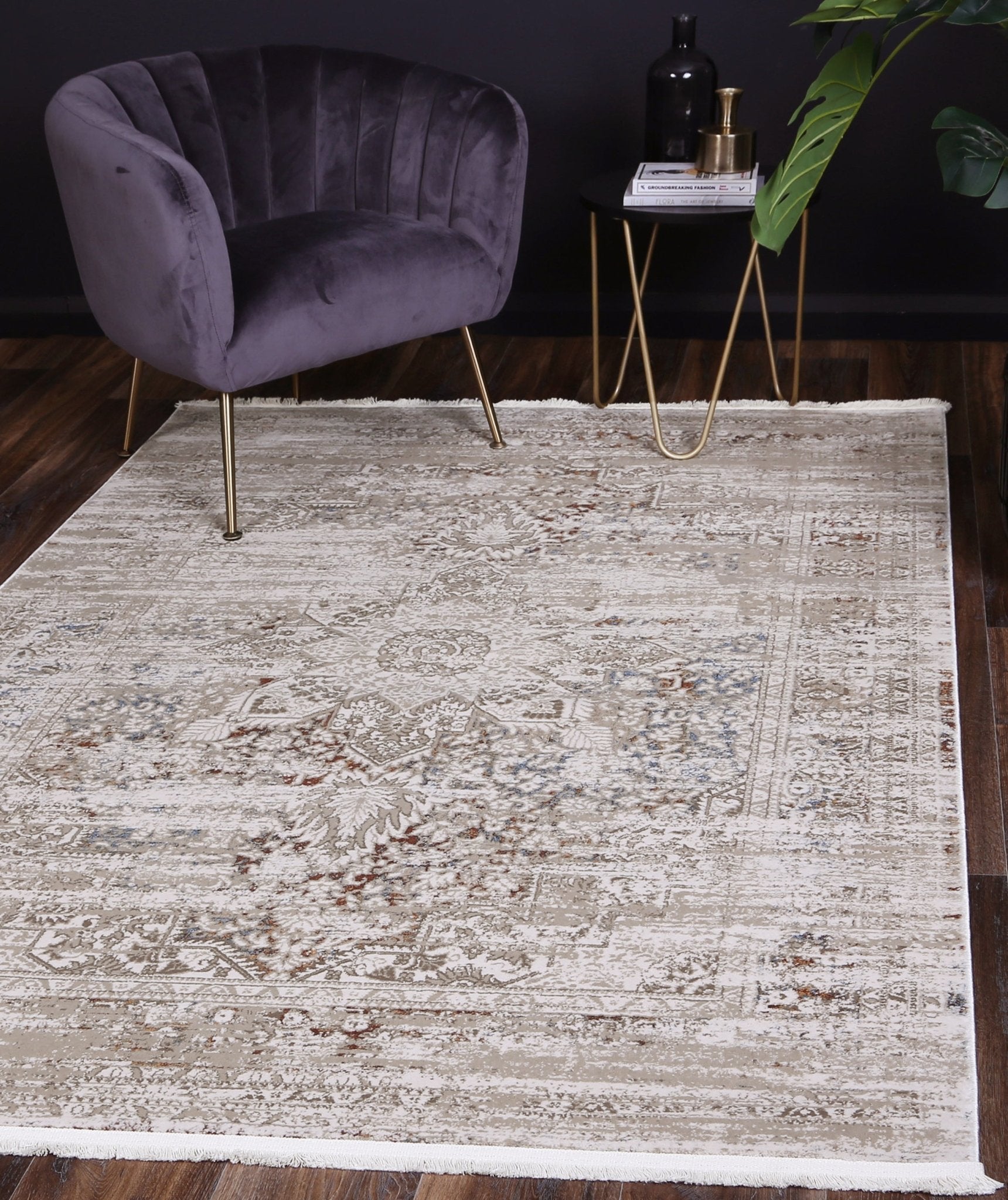 Bohemian Paradise One Beige Multi - Pattern 06 - Floorsome - Rug - BOHE16006BMUL - Rug