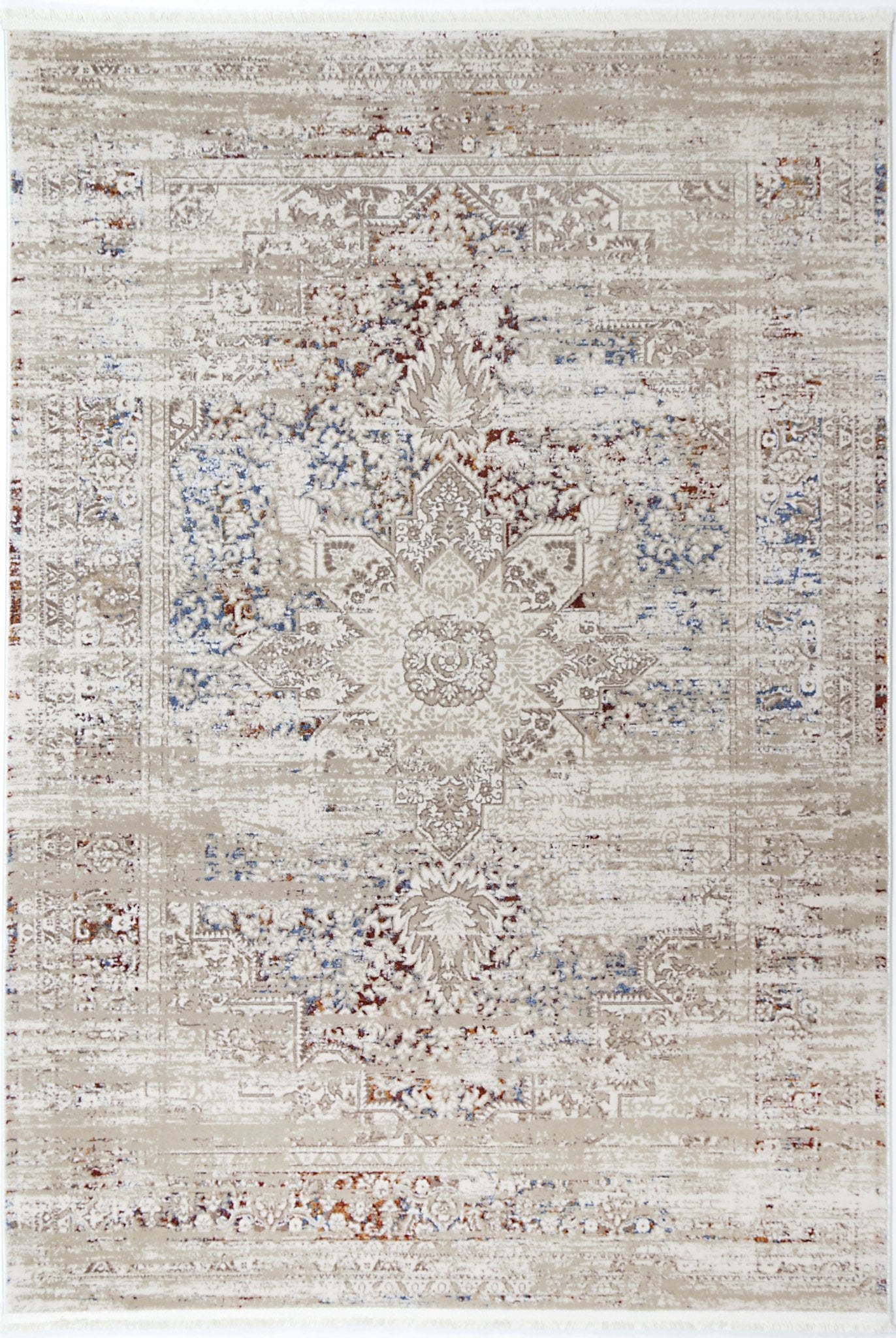Bohemian Paradise One Beige Multi - Pattern 06 - Floorsome - Rug - BOHE16006BMUL - Rug