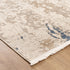 Bohemian Paradise One Modern Beige Blue Rug - Pattern 01 - Floorsome - Rug - BOHE16001BBLU - Rug