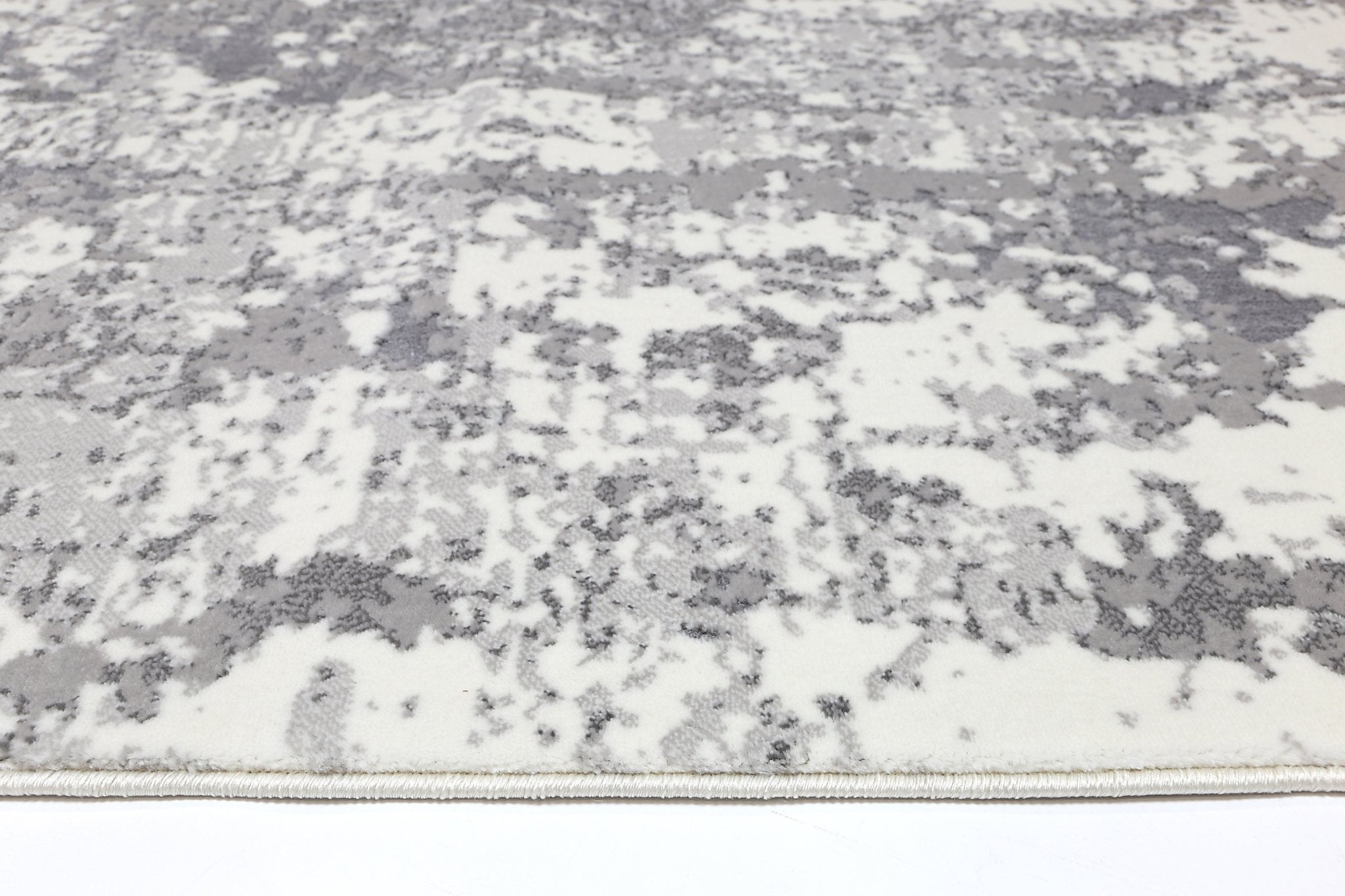 Bohemian Paradise One Modern Grey Rug - Pattern 01 - Floorsome - Rug - BOHE16001GREY - Rug