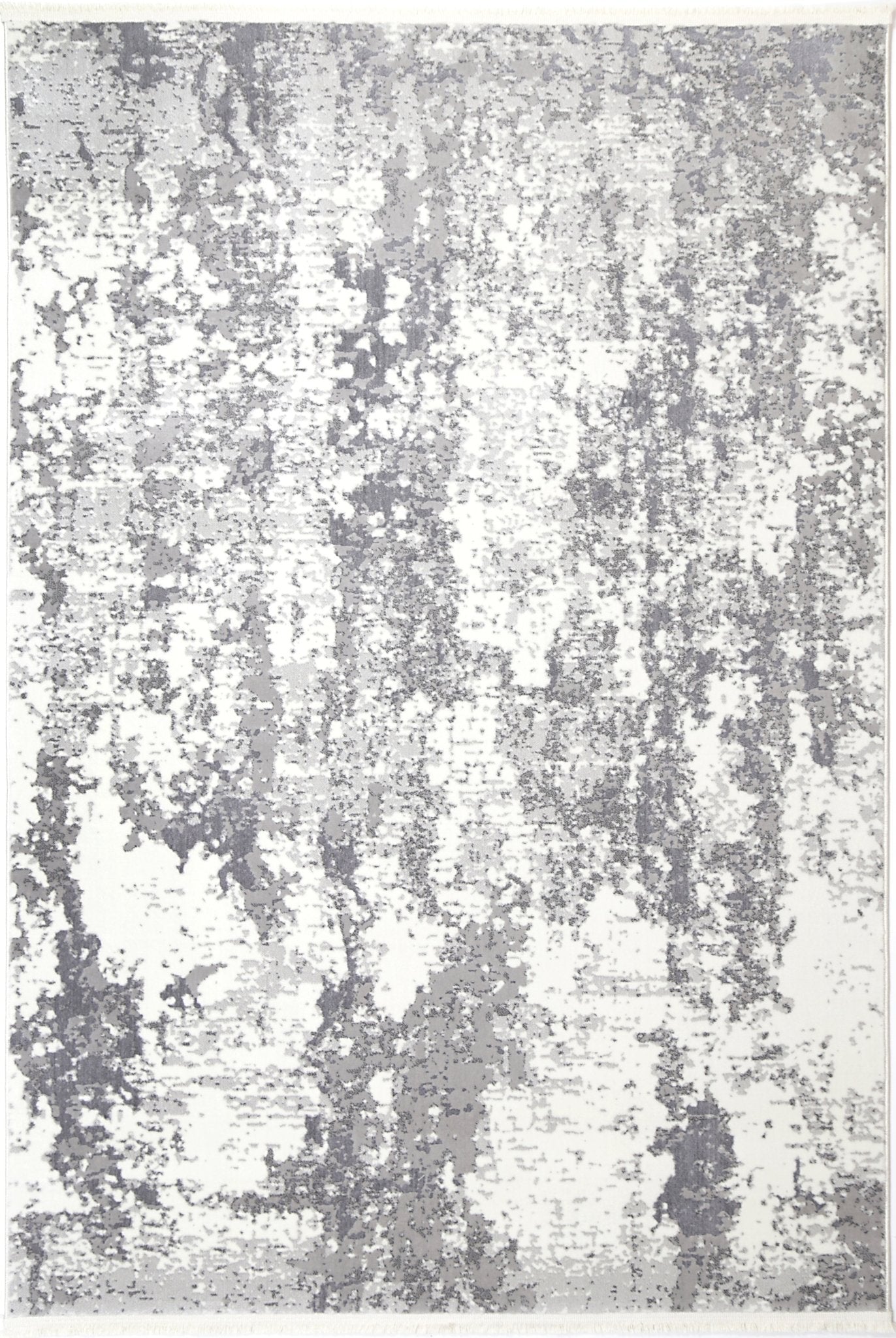 Bohemian Paradise One Modern Grey Rug - Pattern 01 - Floorsome - Rug - BOHE16001GREY - Rug
