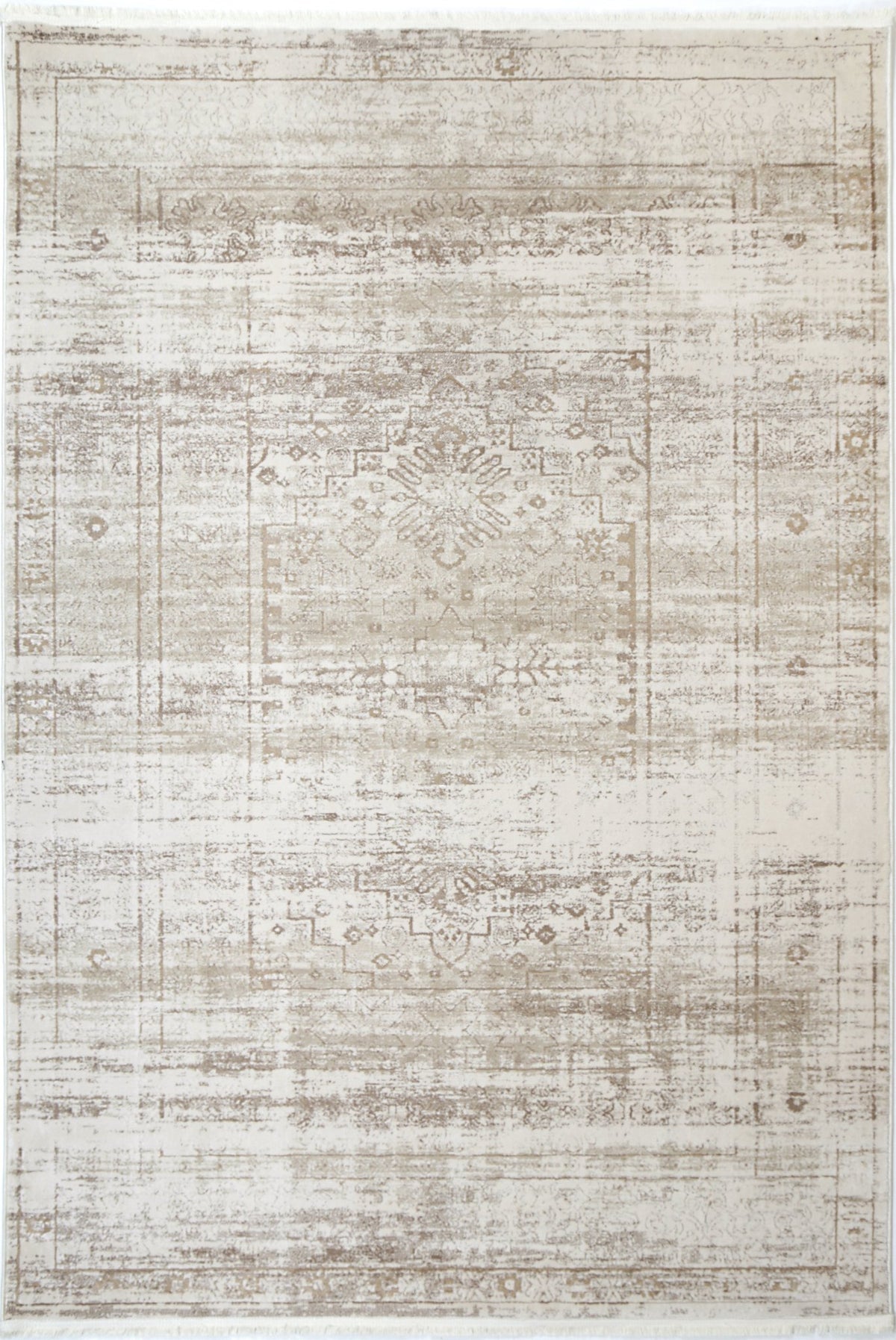 Bohemian Paradise Traditional Beige Rug - Pattern 04 – Floorsome
