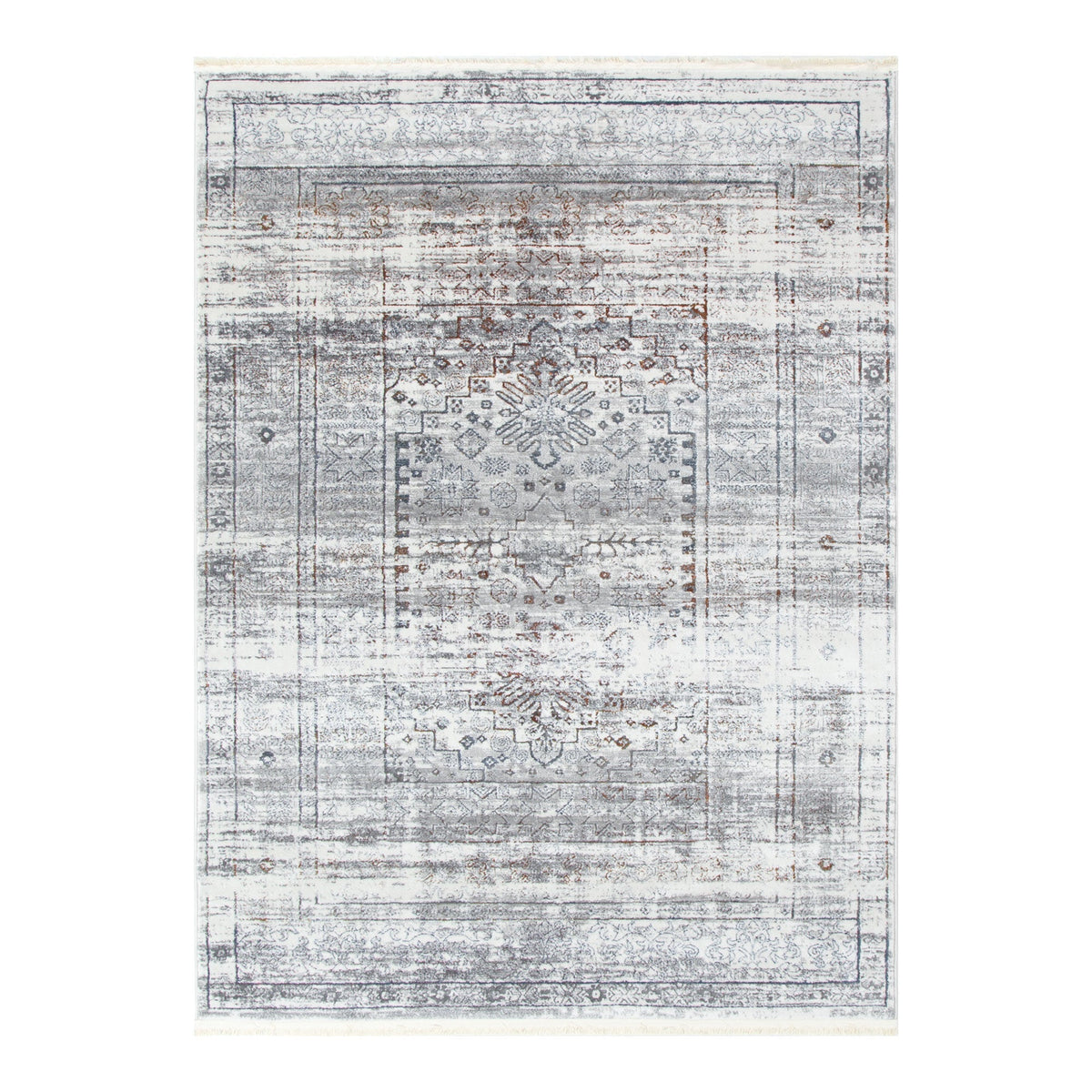 Bohemian Paradise Traditional Grey Multi Rug - Pattern 04 – Floorsome