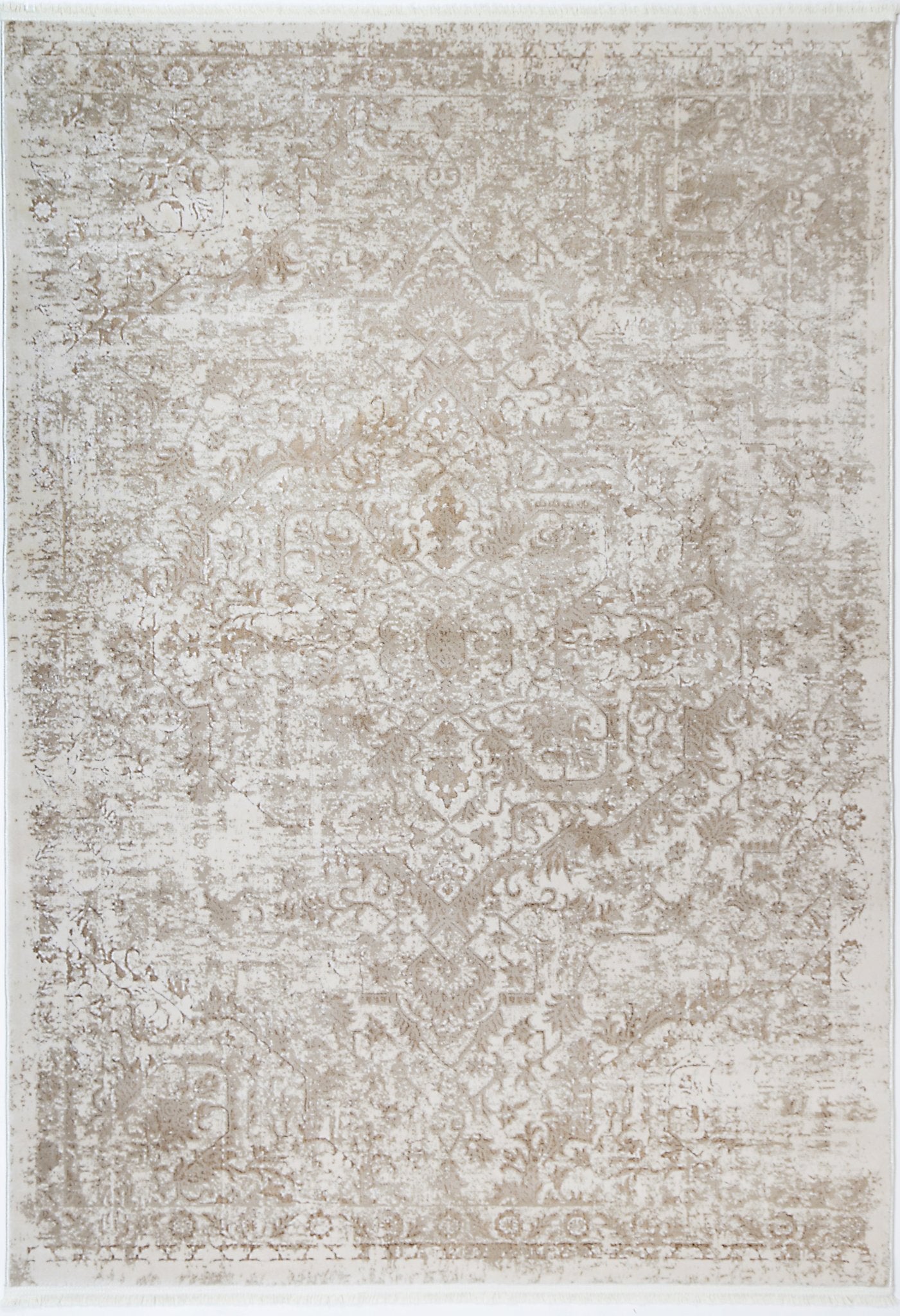Bohemian Paradise Vintage Beige Rug - Pattern 07 - Floorsome - Rug - BOHE16007BEIG - Rug